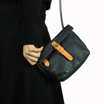 Women's Bag Retro Bag First Layer Cowhide Bag Small Clear Crossbody Shoulder Bag
Women's Bag Retro Bag First Layer Cowhide Bag Small Clear Crossbody Shoulder Bag