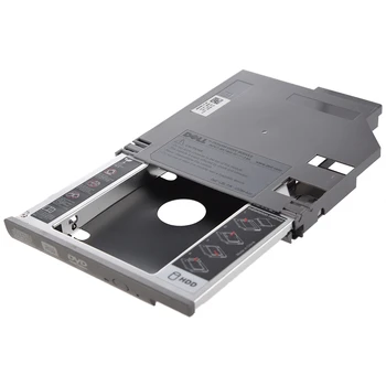 SATA 2nd Hard Disk Drive HDD Bay Caddy Adapter for Dell Latitude D600 D610 D620 D630 Silver
SATA 2nd Hard Disk Drive HDD Bay Caddy Adapter for Dell Latitude D600 D610 D620 D630 Silver