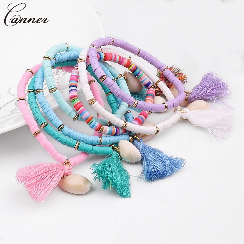 Boho Tassels Sea Shell Charm Bracelets for Women Bohemain Handmade Rope Chain Weave Bracelet femme friendship bracelets gifts Q4
Boho Tassels Sea Shell Charm Bracelets for Women Bohemain Handmade Rope Chain Weave Bracelet femme friendship bracelets gifts Q4