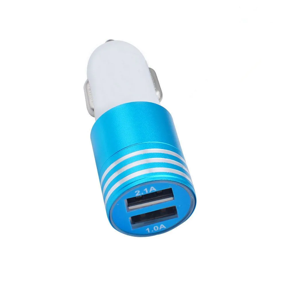 Dual 2 USB Output 2.1A+1A DC 12-24V Metal Car Charger Phone Adapter For iPhone X 8 Samsung S8 S5 S4 Xiaomi Mobile Phone CC001
Dual 2 USB Output 2.1A+1A DC 12-24V Metal Car Charger Phone Adapter For iPhone X 8 Samsung S8 S5 S4 Xiaomi Mobile Phone CC001