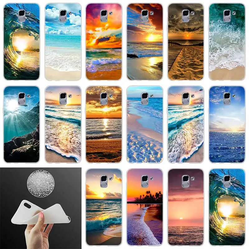 Phone case Cover Clear Sea Sky Sandy beach sunset FOR Coque Samsung Galaxy J6 J4 J8 J7 2018 Plus J3 J5 J7 Prime Pro 2017 2016
Phone case Cover Clear Sea Sky Sandy beach sunset FOR Coque Samsung Galaxy J6 J4 J8 J7 2018 Plus J3 J5 J7 Prime Pro 2017 2016