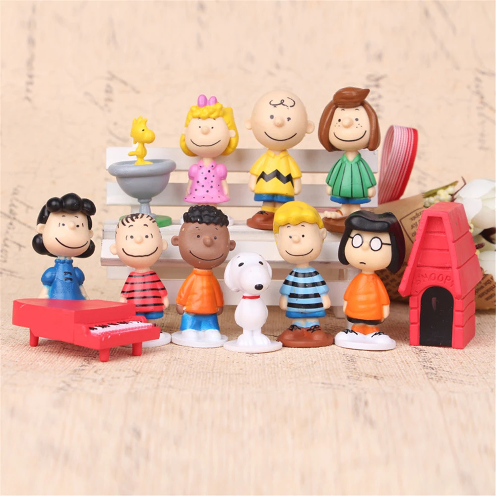 12Pcs/lot Beagle Woodstock Miniature Model Charlie Brown And Friends Kids Cut Anime Peanuts Figurine Toy Gift Cake Jewelry Doll
12Pcs/lot Beagle Woodstock Miniature Model Charlie Brown And Friends Kids Cut Anime Peanuts Figurine Toy Gift Cake Jewelry Doll