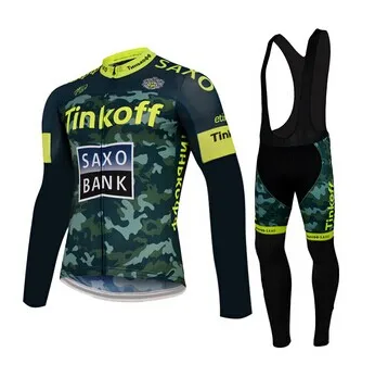 new tinkoff saxo bank Winter Fleece Thermal cycling long sleeve jersey roupa ciclismo riding bike Camouflage mtb clothing
new tinkoff saxo bank Winter Fleece Thermal cycling long sleeve jersey roupa ciclismo riding bike Camouflage mtb clothing