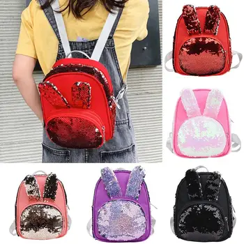 Fashion ladies bag ear sequins backpack zipper student bag contrast color backpack school bag Shoulder Backpack Dropship T626
Fashion ladies bag ear sequins backpack zipper student bag contrast color backpack school bag Shoulder Backpack Dropship T626