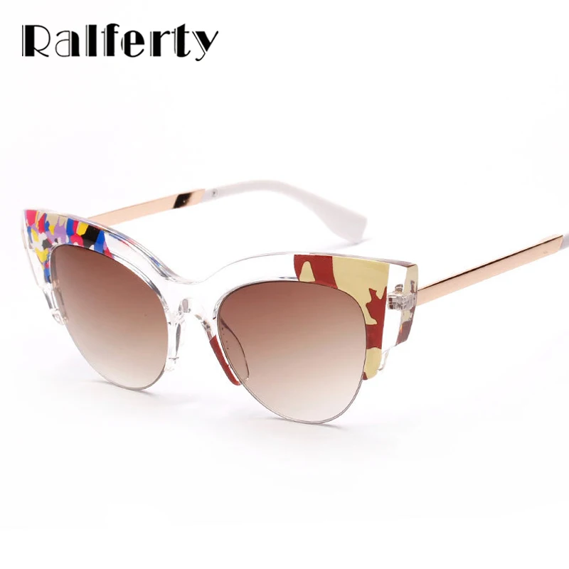Ralferty Stylish Cat Eye Sunglasses Women Gradient Sunglass Retro Graffiti Cateye Sun Glasses Woman Chic Female Eyewear F0178
Ralferty Stylish Cat Eye Sunglasses Women Gradient Sunglass Retro Graffiti Cateye Sun Glasses Woman Chic Female Eyewear F0178