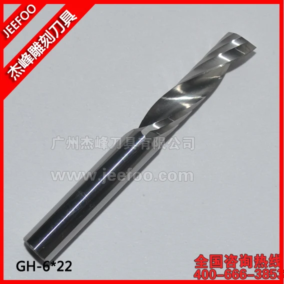 6*22 One Spiral Flute Bits Tungsten Carbide End Mill Engraving Tool Bits Wood Router Bits Cutting Tool
6*22 One Spiral Flute Bits Tungsten Carbide End Mill Engraving Tool Bits Wood Router Bits Cutting Tool