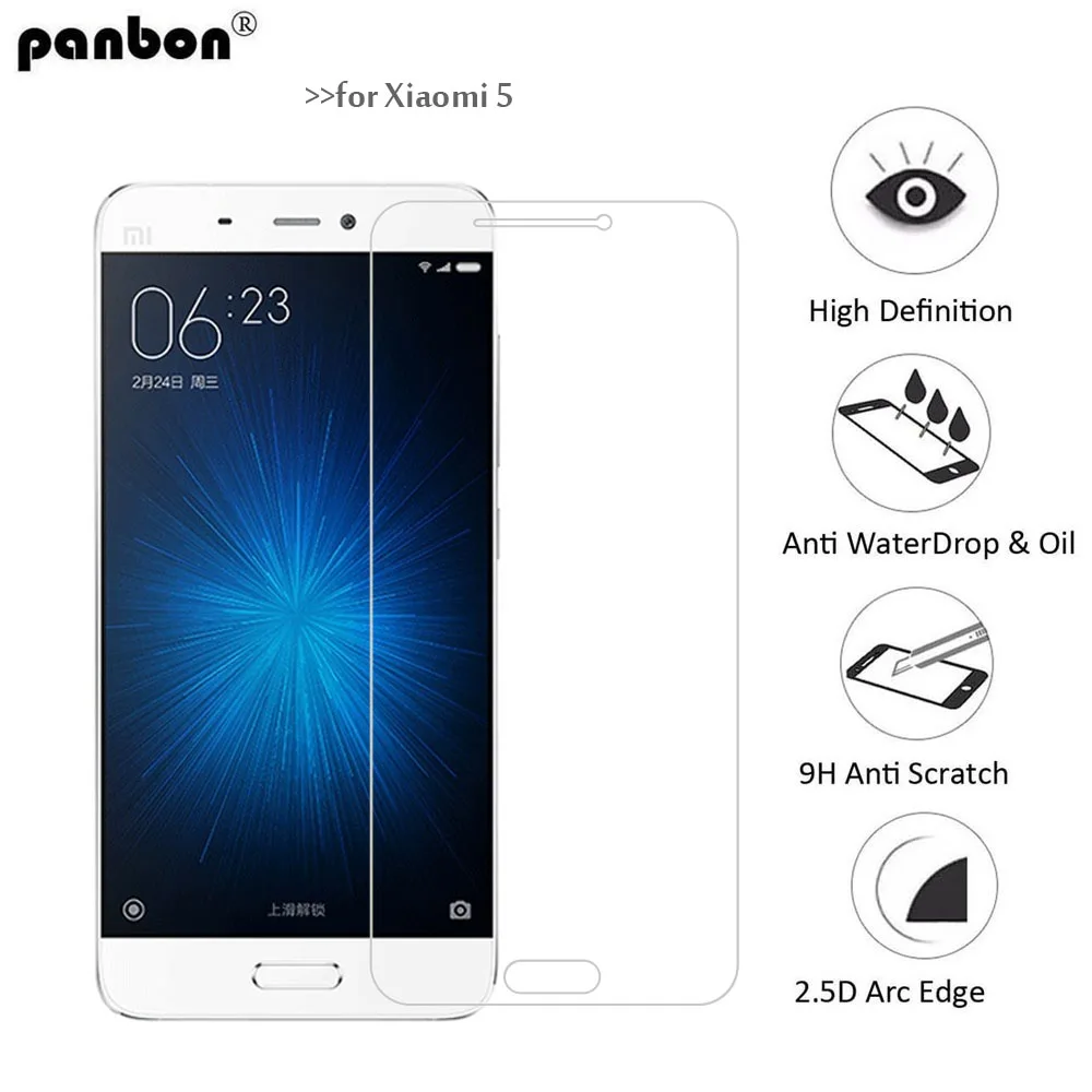 Panbon 9H Tempered Glass For xiaomi mi6 mi5 mi 5S Plus Screen Protector Toughened protective film For mi 6 5 5S plus Glass
Panbon 9H Tempered Glass For xiaomi mi6 mi5 mi 5S Plus Screen Protector Toughened protective film For mi 6 5 5S plus Glass