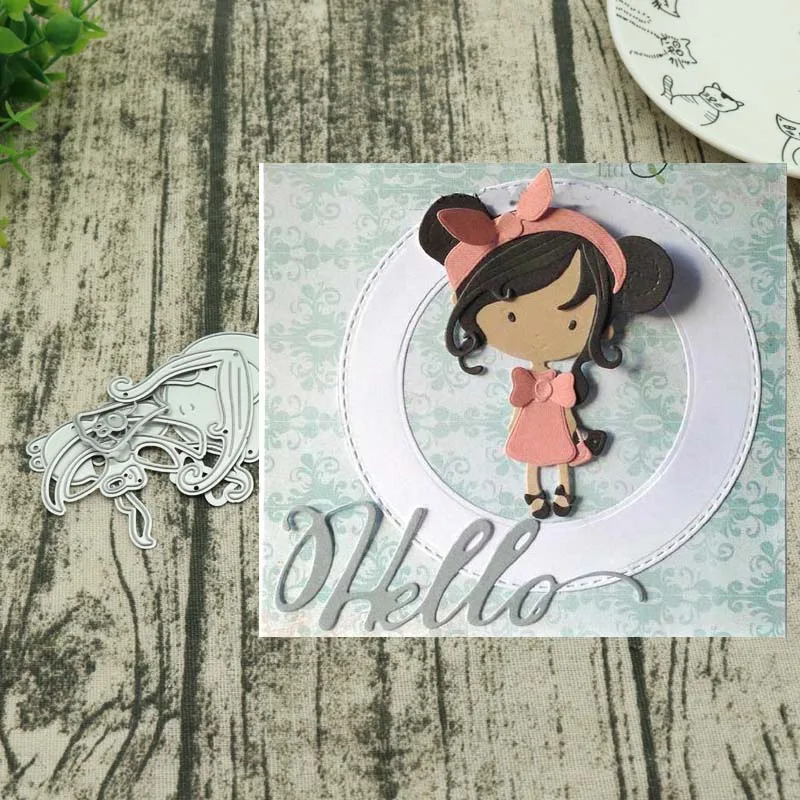 Fashion girl NO.2 Metal Cutting Dies Greeting Cards Scrapbooking Die Stamp DIY Scrapbooking Card Photo Decoration Supplies
Fashion girl NO.2 Metal Cutting Dies Greeting Cards Scrapbooking Die Stamp DIY Scrapbooking Card Photo Decoration Supplies