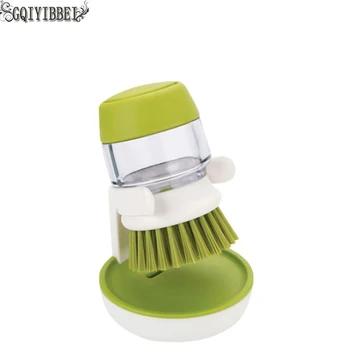 GQIYIBBEI 1PCS/Palm Scrub Dish Brush with Washing Up Liquid Soap Dispenser Storage Stand Kitchen Cleaning Tools Cleaning Brush
GQIYIBBEI 1PCS/Palm Scrub Dish Brush with Washing Up Liquid Soap Dispenser Storage Stand Kitchen Cleaning Tools Cleaning Brush