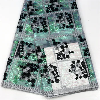 French lace African tulle lace fabric with colors variable sequins Very Good much better than cheap imitations HJ757-1
French lace African tulle lace fabric with colors variable sequins Very Good much better than cheap imitations HJ757-1