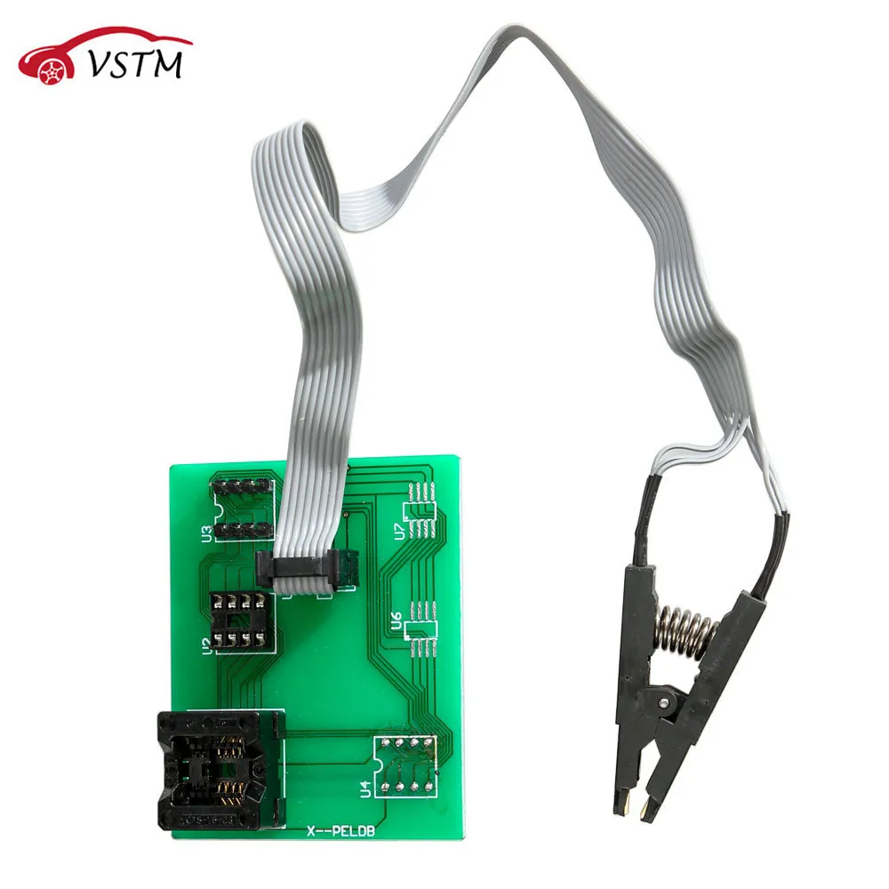 

EEPROM Board Adapter 8 Soic Clip for Xprog V5.60/V5.70/V5.74/V5.84 UPA Green V1.3 Green PCB Adapter Supports New XPROG-M V5.84