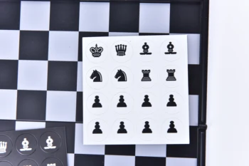 1 Set Pocket Chess Set Board Magnetic Checkers Set Traveler Plane To Carry Games 20*17*0.35cm
1 Set Pocket Chess Set Board Magnetic Checkers Set Traveler Plane To Carry Games 20*17*0.35cm