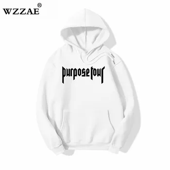 

New Design Purpose Tour Justin Bieber hoodies Men Women Sweatshirt Kanye West Hip Hop Streetwear Hoody Hoodie Polerones Hombre