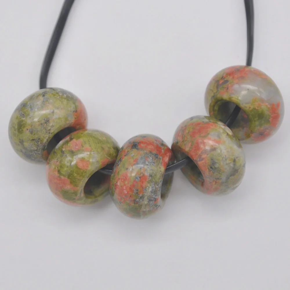 14MM Unakite Epidote Big Hole Loose Beads Charms Fit Charms Jewelry For Woman Gift Bracelet Findings (5 pcs/lot) H172
14MM Unakite Epidote Big Hole Loose Beads Charms Fit Charms Jewelry For Woman Gift Bracelet Findings (5 pcs/lot) H172