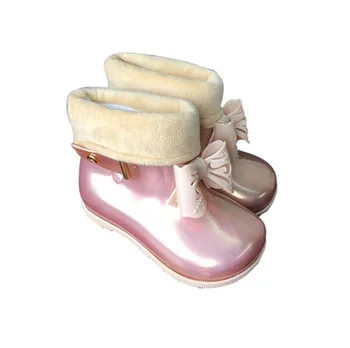 Mini Melissa Kids Rain Boots Cute Bowtie PVC3 Color Girls Shoes 2019 New Winter Boot Keep Warmer Boots 13.8-17.8cm Girs Sandals
Mini Melissa Kids Rain Boots Cute Bowtie PVC3 Color Girls Shoes 2019 New Winter Boot Keep Warmer Boots 13.8-17.8cm Girs Sandals