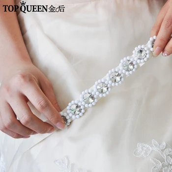 TOPQUEEN H276 Hot Sales Elegant Bridal Headbands flowers for hair with rhinestone and beaded Bridal Headpieces Fast Shipping
TOPQUEEN H276 Hot Sales Elegant Bridal Headbands flowers for hair with rhinestone and beaded Bridal Headpieces Fast Shipping