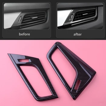 DWCX Carbon Fiber Black ABS Car Air Conditioning Vent Outlet Cover Trim Frame Fit For BMW 2 Series F45 F46 218i 2015 2016 2017
DWCX Carbon Fiber Black ABS Car Air Conditioning Vent Outlet Cover Trim Frame Fit For BMW 2 Series F45 F46 218i 2015 2016 2017