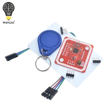 1Set PN532 NFC RFID Wireless Module V3 User Kits Reader Writer Mode IC S50 Card PCB Attenna I2C IIC SPI HSU For Arduino WAVGAT
1Set PN532 NFC RFID Wireless Module V3 User Kits Reader Writer Mode IC S50 Card PCB Attenna I2C IIC SPI HSU For Arduino WAVGAT