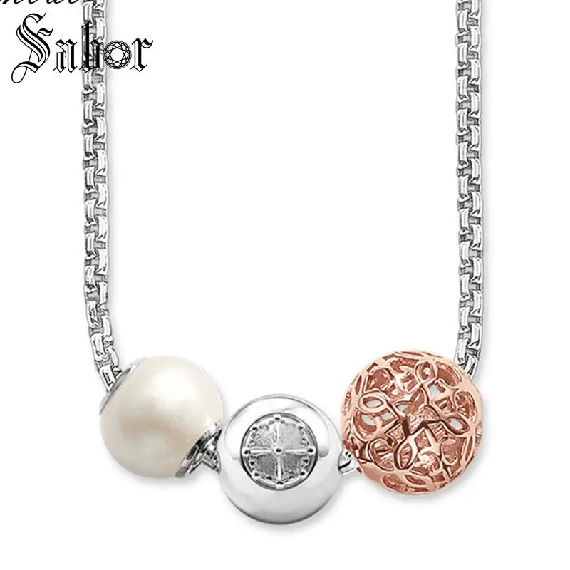 Necklace Chain 925 Sterling Silver Pearl Ornament For Women Karma Gift Female Necklace Fit Karma Diy Beads thomas
Necklace Chain 925 Sterling Silver Pearl Ornament For Women Karma Gift Female Necklace Fit Karma Diy Beads thomas