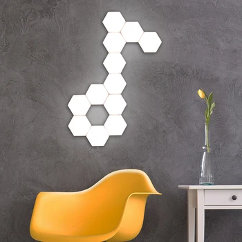 Quantum LED Night Lamp Touch Sensitive Magnetic Hexagonal Night Light Removable Wall Lamps For Living Room Bedroom Decoration
Quantum LED Night Lamp Touch Sensitive Magnetic Hexagonal Night Light Removable Wall Lamps For Living Room Bedroom Decoration