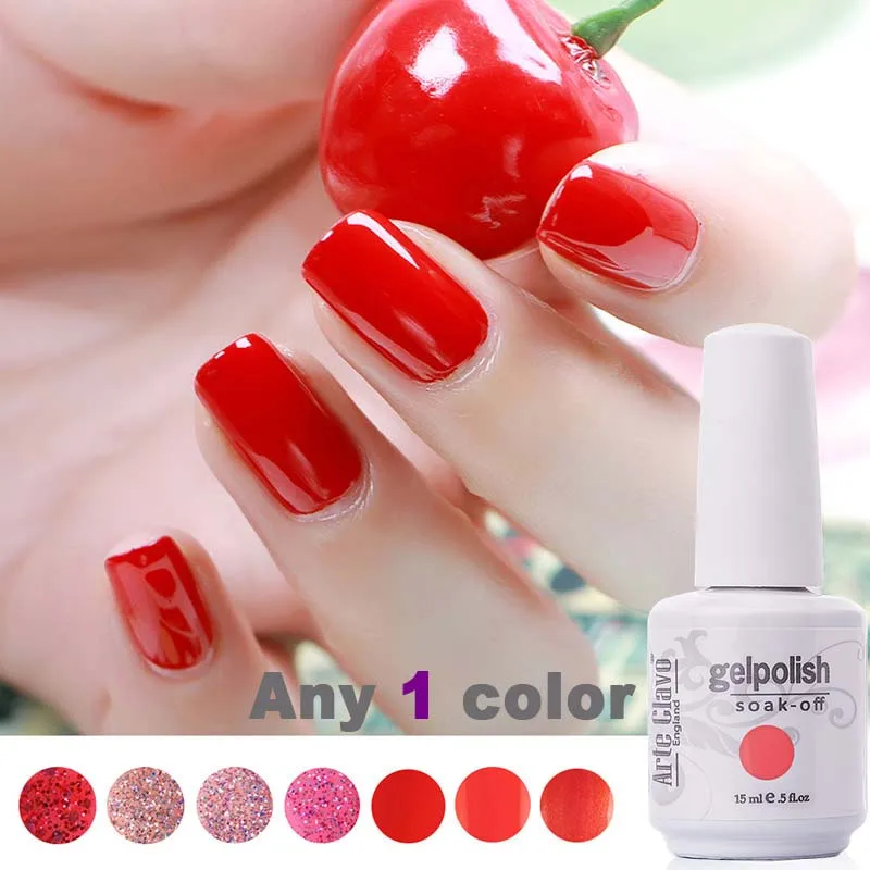 15 ml Arte Clavo Choose Any 1 Color UV Nail Gel LED Lamp Soak Off Gel Polish Nail Gel Lacquer Primer
15 ml Arte Clavo Choose Any 1 Color UV Nail Gel LED Lamp Soak Off Gel Polish Nail Gel Lacquer Primer