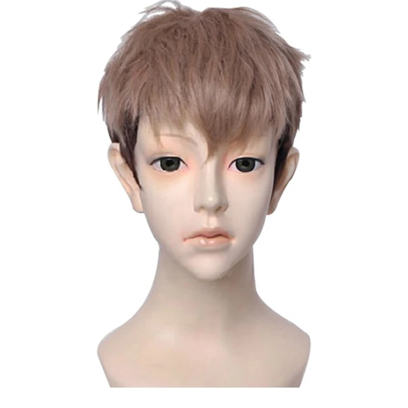 Hair Cap+ Attack on Titan Jean Kirstein Short Layered Brown Mix Dark Root Synthetic Cosplay Wig For Halloween
Hair Cap+ Attack on Titan Jean Kirstein Short Layered Brown Mix Dark Root Synthetic Cosplay Wig For Halloween