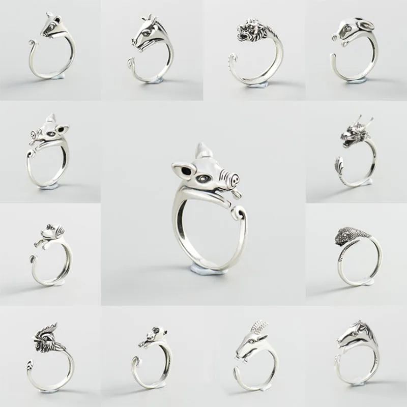 Lo Paulina S925 Silver Classic Chinese Zodiac Ring for mother's day Gift Joyas Wholesale Jewelry
Lo Paulina S925 Silver Classic Chinese Zodiac Ring for mother's day Gift Joyas Wholesale Jewelry