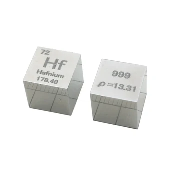 10 x 10 x 10mm High Purity Mirror Polish Metal Hafnium Cube Periodic Table Of Elements Cube For Science Teaching (Hf≥99.95%)
10 x 10 x 10mm High Purity Mirror Polish Metal Hafnium Cube Periodic Table Of Elements Cube For Science Teaching (Hf≥99.95%)