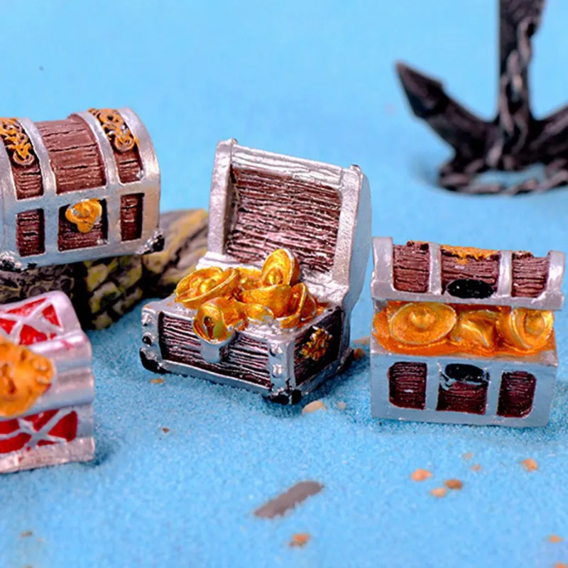 Aquarium Golden Treasure Box Decoration Mini Fish Tank Ornaments Non-toxic Resin Treasure Box for Home Garden Decoration
Aquarium Golden Treasure Box Decoration Mini Fish Tank Ornaments Non-toxic Resin Treasure Box for Home Garden Decoration