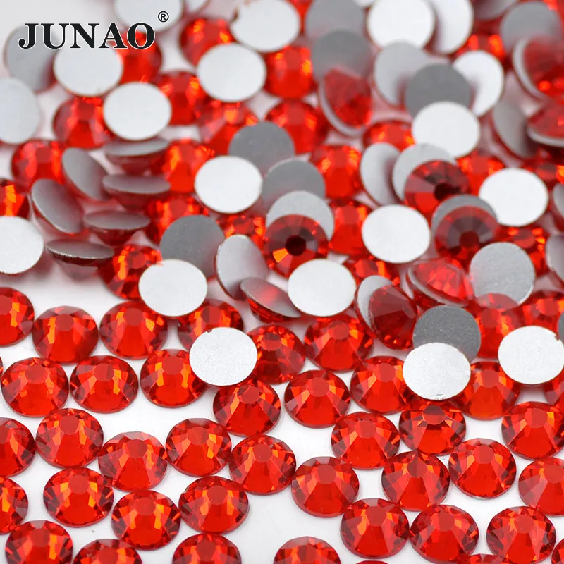 JUNAO SS 6 8 10 16 20 30 Red Color Glass Crystals Nail Rhinestones Flatback Diamond Stones and Crystal Non Hotfix Strass
JUNAO SS 6 8 10 16 20 30 Red Color Glass Crystals Nail Rhinestones Flatback Diamond Stones and Crystal Non Hotfix Strass