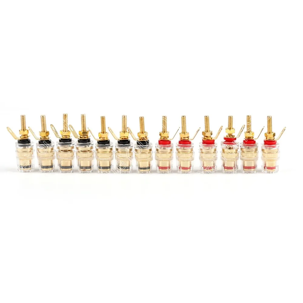 Areyourshop 12 Pcs Copper Crystal Audio Speaker For 4mm Banana Jack Plug Long Thread Adapter Connector
Areyourshop 12 Pcs Copper Crystal Audio Speaker For 4mm Banana Jack Plug Long Thread Adapter Connector