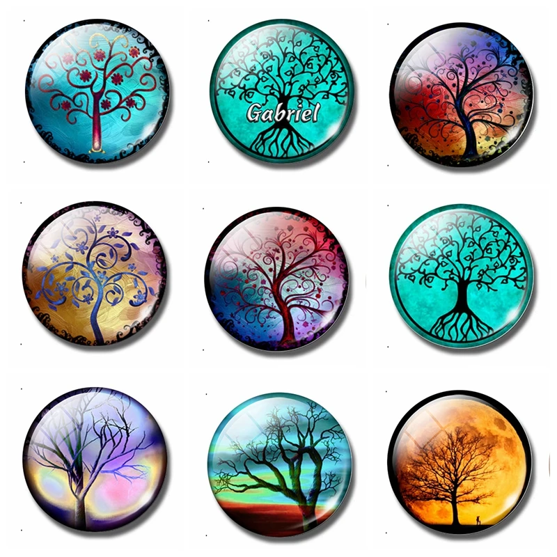 Art Tree 30MM Fridge Magnet Tree of Life Glass Dome Magnetic Refrigerator Stickers Creative Home Decor Accessories Kitchen Decor
Art Tree 30MM Fridge Magnet Tree of Life Glass Dome Magnetic Refrigerator Stickers Creative Home Decor Accessories Kitchen Decor