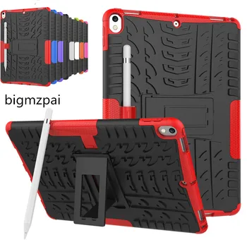 Case For new iPad Pro 10.5" 2017 A1701 Cover Heavy Duty 2 in 1 Hybrid Rugged Durable Shockproof Rubber Funda Tablet Shell+stylus
Case For new iPad Pro 10.5" 2017 A1701 Cover Heavy Duty 2 in 1 Hybrid Rugged Durable Shockproof Rubber Funda Tablet Shell+stylus