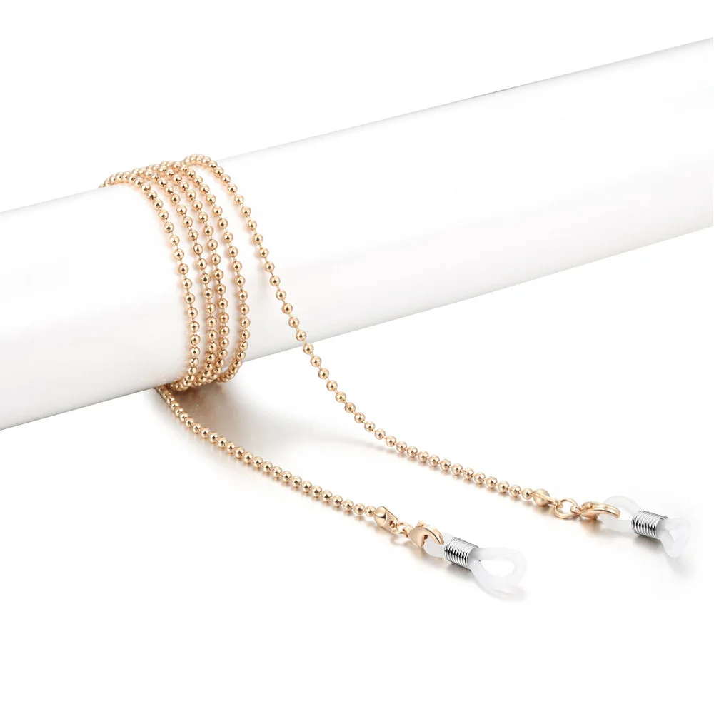 Fashion Women Alloy Beads Chain Eyeglasses Chains Gold Silver Reading Glasses Sunglasses Strap Cord Holder Neck Accessories
Fashion Women Alloy Beads Chain Eyeglasses Chains Gold Silver Reading Glasses Sunglasses Strap Cord Holder Neck Accessories