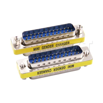 AT 1pcs D-SUB DB25 25 Pin Serial Cable Extended Adapter DB25 Male to Male minitype Changer Connector newest
AT 1pcs D-SUB DB25 25 Pin Serial Cable Extended Adapter DB25 Male to Male minitype Changer Connector newest