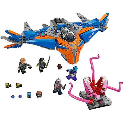 10748 Marvel Guardians of the Galaxy The Milano vs. The Abilisk Aircraft Building Block Brick Toys Compatible Legoings
10748 Marvel Guardians of the Galaxy The Milano vs. The Abilisk Aircraft Building Block Brick Toys Compatible Legoings