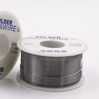 50g 1.0mm/0.8mm Industrial Solder Wire 63/37 2.0-2.3 % Flux Melt Rosin Core Welding Tin Lead Tin Wire Roll
50g 1.0mm/0.8mm Industrial Solder Wire 63/37 2.0-2.3 % Flux Melt Rosin Core Welding Tin Lead Tin Wire Roll