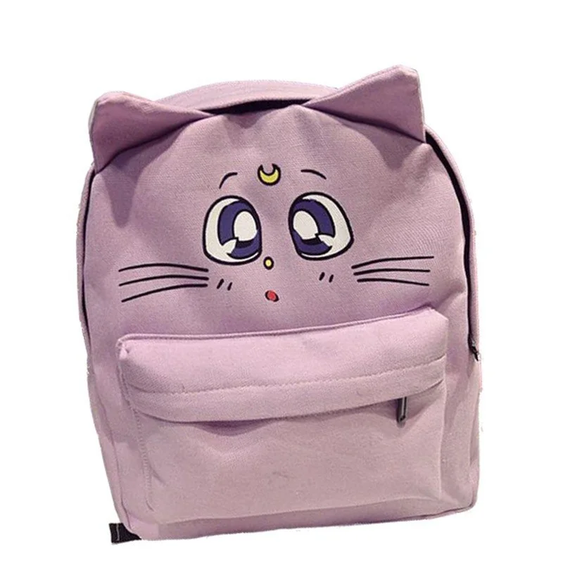 New backpack style Sailor Moon canvas bag Fold cute cat shoulder bag school bags for teen girls book bag
New backpack style Sailor Moon canvas bag Fold cute cat shoulder bag school bags for teen girls book bag