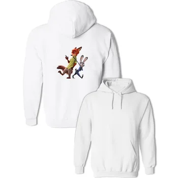 Cartoon Zootopia Zootropolis Nick Wilde Red Fox Police Judy Rabbit Pullover Sweatshirt Women's Girl's Men's Boy's Hoodie Jackets
Cartoon Zootopia Zootropolis Nick Wilde Red Fox Police Judy Rabbit Pullover Sweatshirt Women's Girl's Men's Boy's Hoodie Jackets
