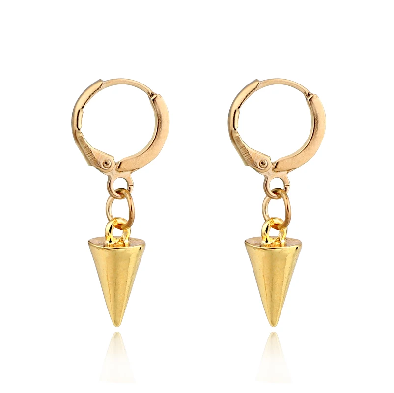 Dayoff Europe Round Gold Silver Cones Hoop Earrrings Female Vintage Pointed Earstud Women Jewelry Cute Minimalist Ear E599
Dayoff Europe Round Gold Silver Cones Hoop Earrrings Female Vintage Pointed Earstud Women Jewelry Cute Minimalist Ear E599