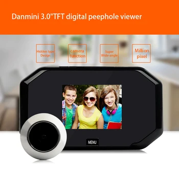3.0 inch LCD Door Camera Digital Doorbell Door Viewer Peephole Viewer Door Eye 145 Degree Dooreye Multifunction Home Security
3.0 inch LCD Door Camera Digital Doorbell Door Viewer Peephole Viewer Door Eye 145 Degree Dooreye Multifunction Home Security