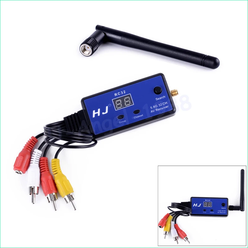 

1set HJ HJ32TR RC32 5.8G 32CH Wireless FPV AV Receiver RC Receiver Drone Receiver For FPV RC Multicopter High Quality