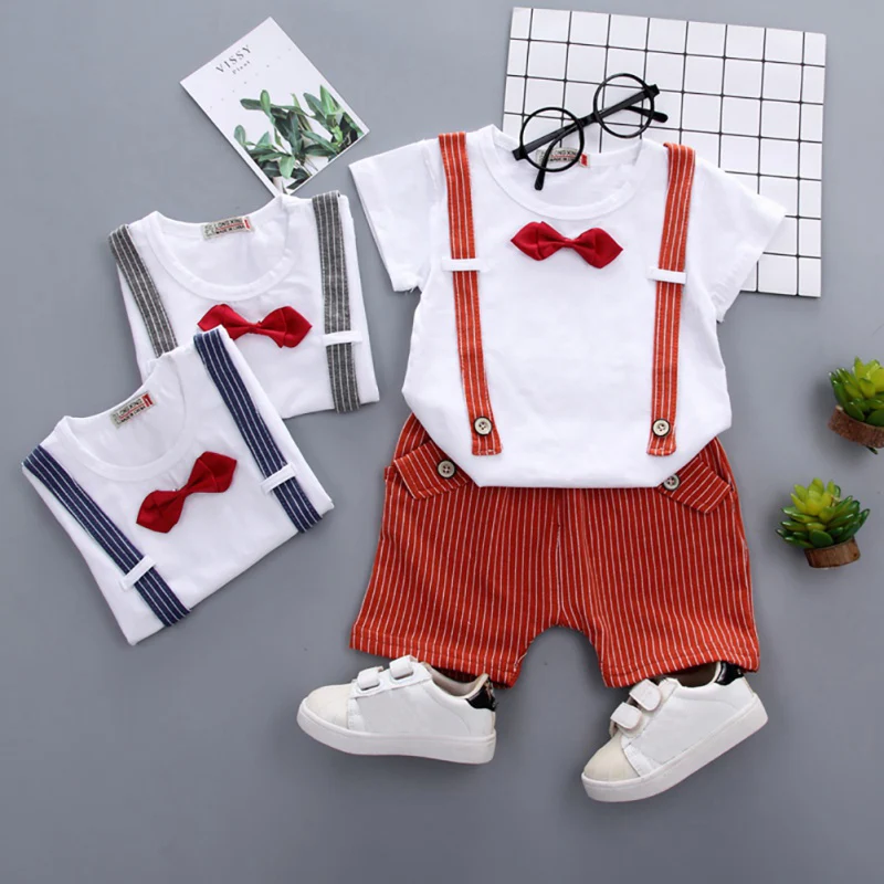 Toddler Baby Boys Clothes set Summer Bow Tie Short Sleeve T-Shirt Tops+Short Pants Kids Casual Outfits Clothes Sets
Toddler Baby Boys Clothes set Summer Bow Tie Short Sleeve T-Shirt Tops+Short Pants Kids Casual Outfits Clothes Sets