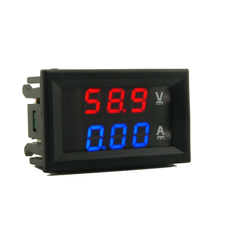 DC 7-100V 10A Direct power supply Digita Double display Volt-ammeter Voltage Current Meter
DC 7-100V 10A Direct power supply Digita Double display Volt-ammeter Voltage Current Meter