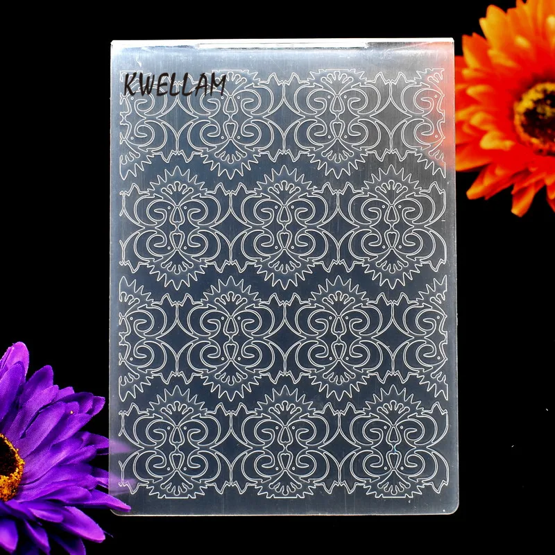 Flowers Plastic Embossing Folder For Scrapbook DIY Album Card Tool Plastic Template 10.6x14.5cm KW6121502
Flowers Plastic Embossing Folder For Scrapbook DIY Album Card Tool Plastic Template 10.6x14.5cm KW6121502
