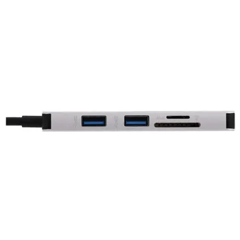 Applicable Macbook Notebook Card Reader 3.0 Hub Type-C Card Reader Hub Five In One
Applicable Macbook Notebook Card Reader 3.0 Hub Type-C Card Reader Hub Five In One