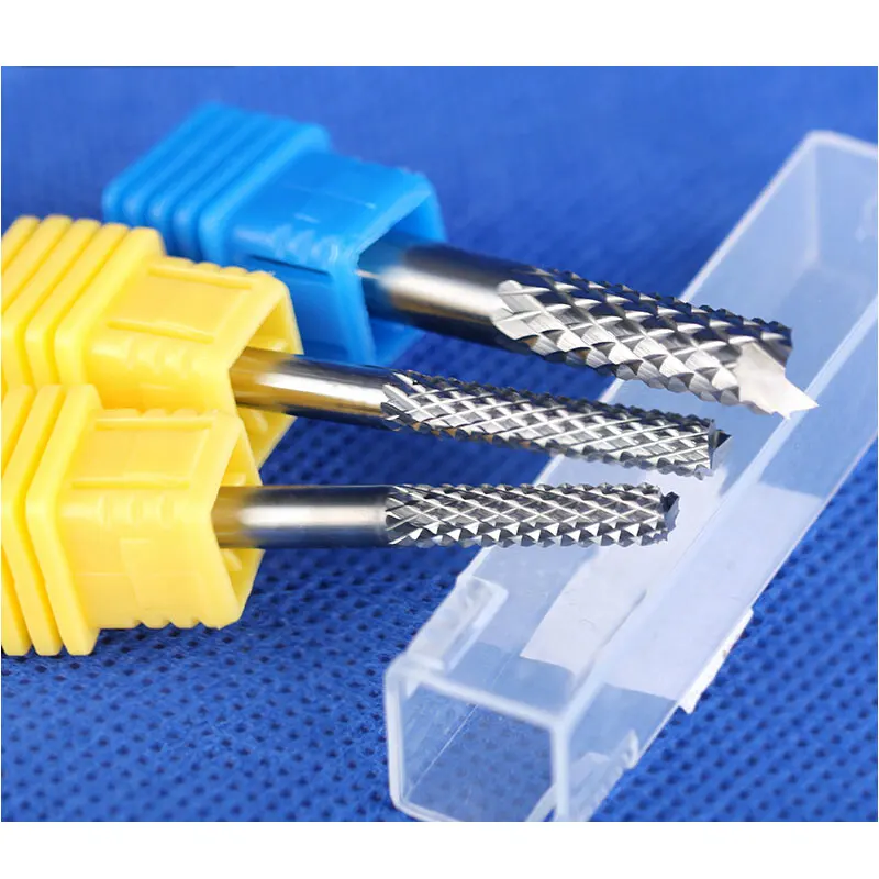 1pc 3.175--6 mm SHK A series PCB milling corn End Milling Cutters Carbide PCB CNC Engraving Tools
1pc 3.175--6 mm SHK A series PCB milling corn End Milling Cutters Carbide PCB CNC Engraving Tools