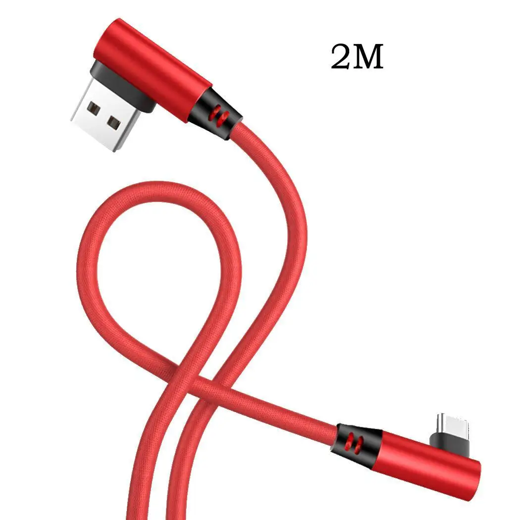 Double Elbow USB Data Cable Woven For Red, Blue, Black Line 1m, 2m, 0.25m Charging line for Type-C
Double Elbow USB Data Cable Woven For Red, Blue, Black Line 1m, 2m, 0.25m Charging line for Type-C