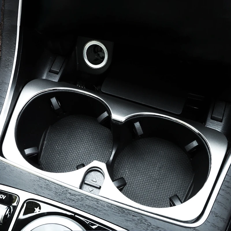 Car Accessories For Mercedes Benz W205 W204 C Class Interior ABS chrome water cup holder decorative Trim Cover Stickers
Car Accessories For Mercedes Benz W205 W204 C Class Interior ABS chrome water cup holder decorative Trim Cover Stickers