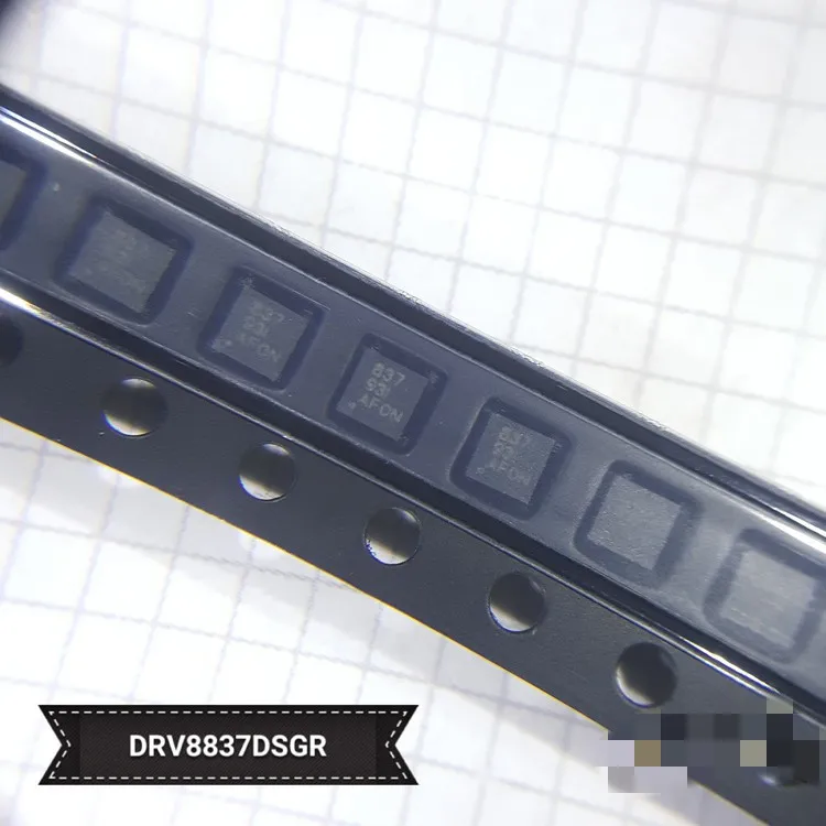 10PCS DRV8837DSGR QFN DRV8837 controller QFN-8 new original